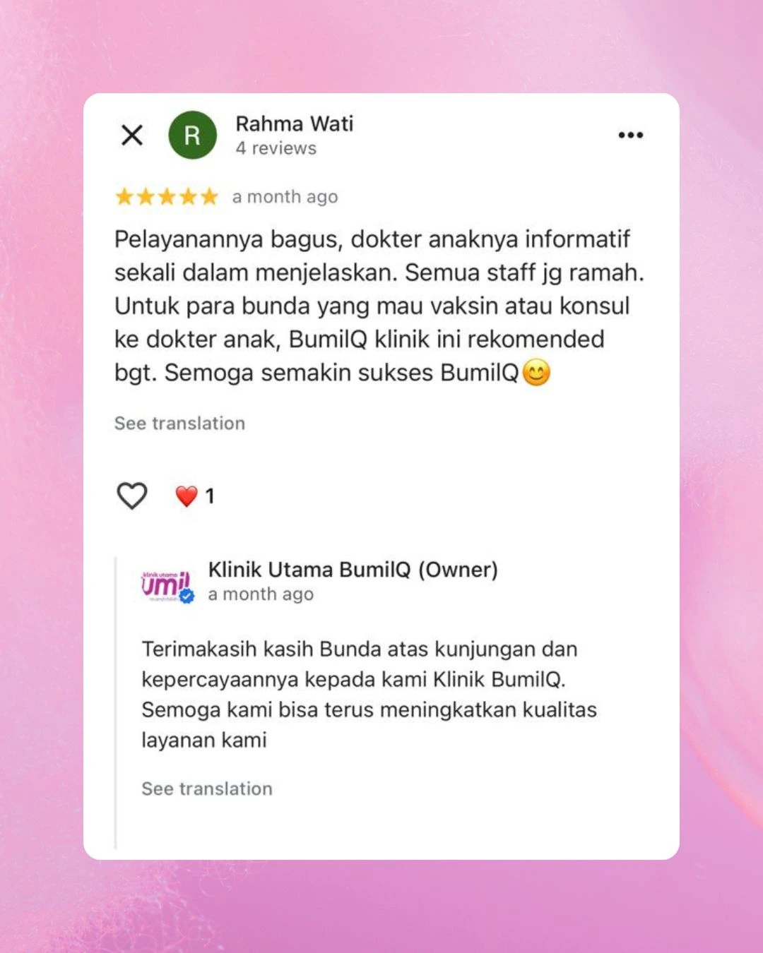 Testimoni Bumilq 5